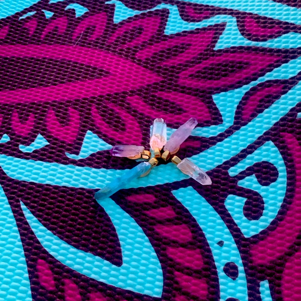 Mermaid Crystal Pendants (: 🌙